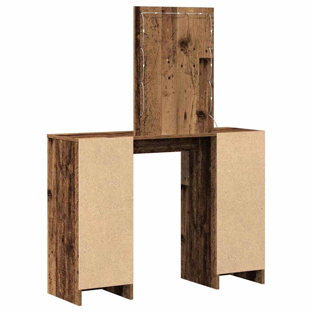 Öltözködőasztal Barna 102 x 33 x 135 cm Szerelt Fa