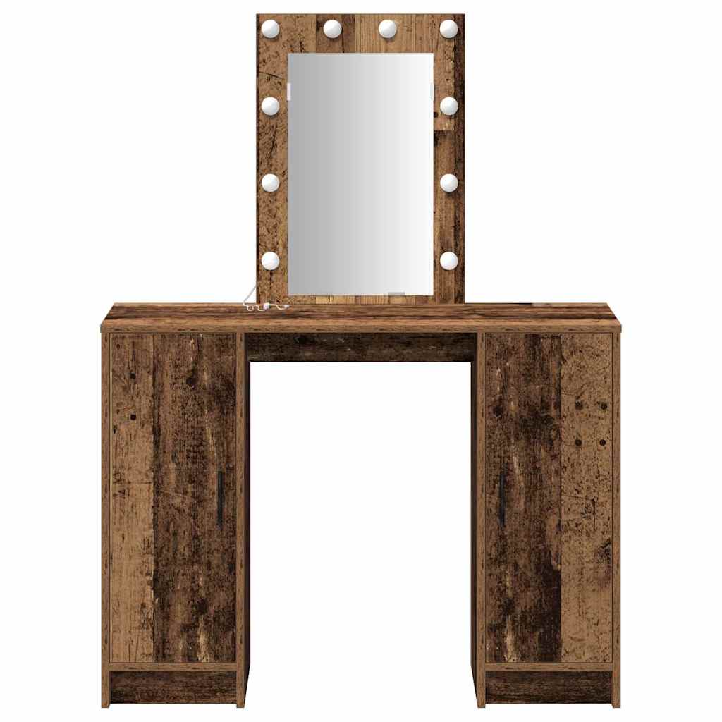 Öltözködőasztal Barna 102 x 33 x 135 cm Szerelt Fa