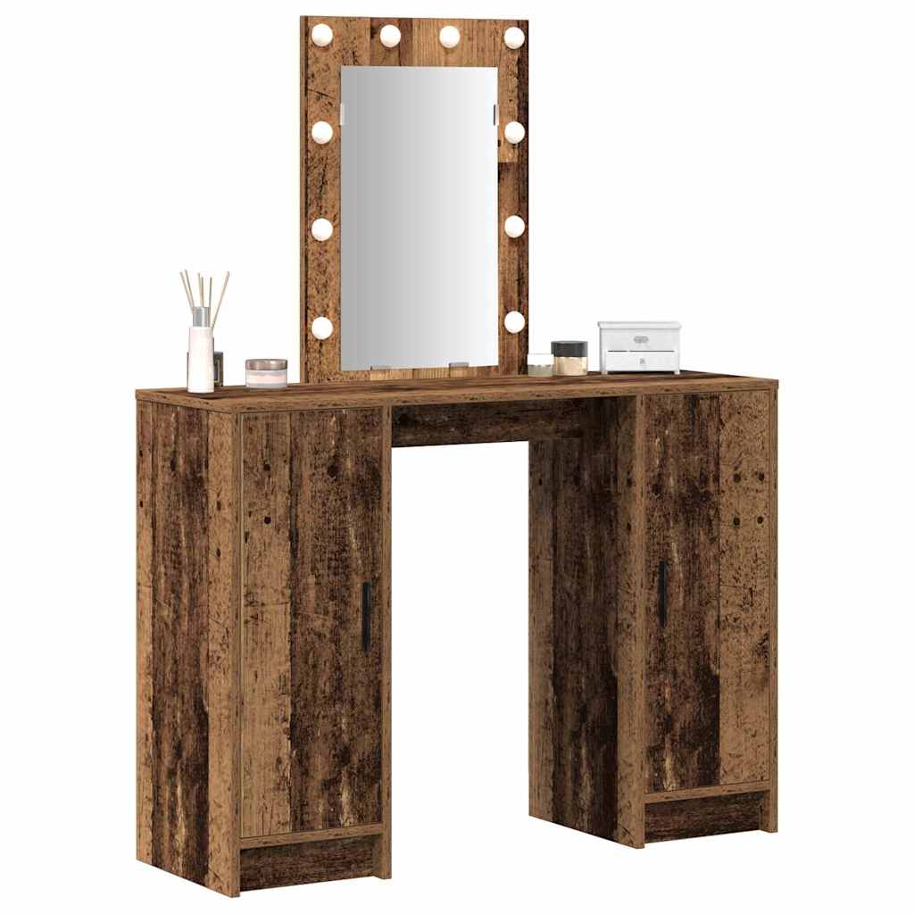 Öltözködőasztal Barna 102 x 33 x 135 cm Szerelt Fa