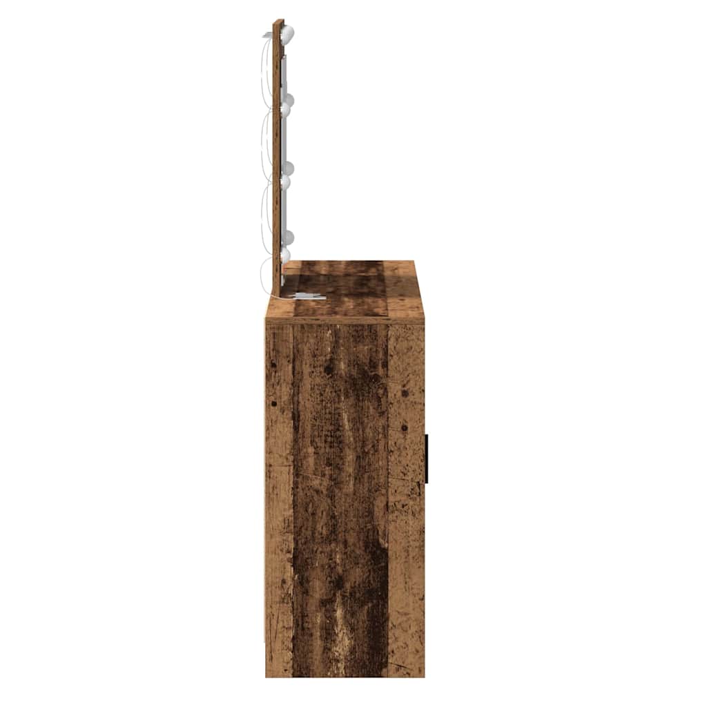 Öltözködőasztal Barna 102 x 33 x 135 cm Szerelt Fa