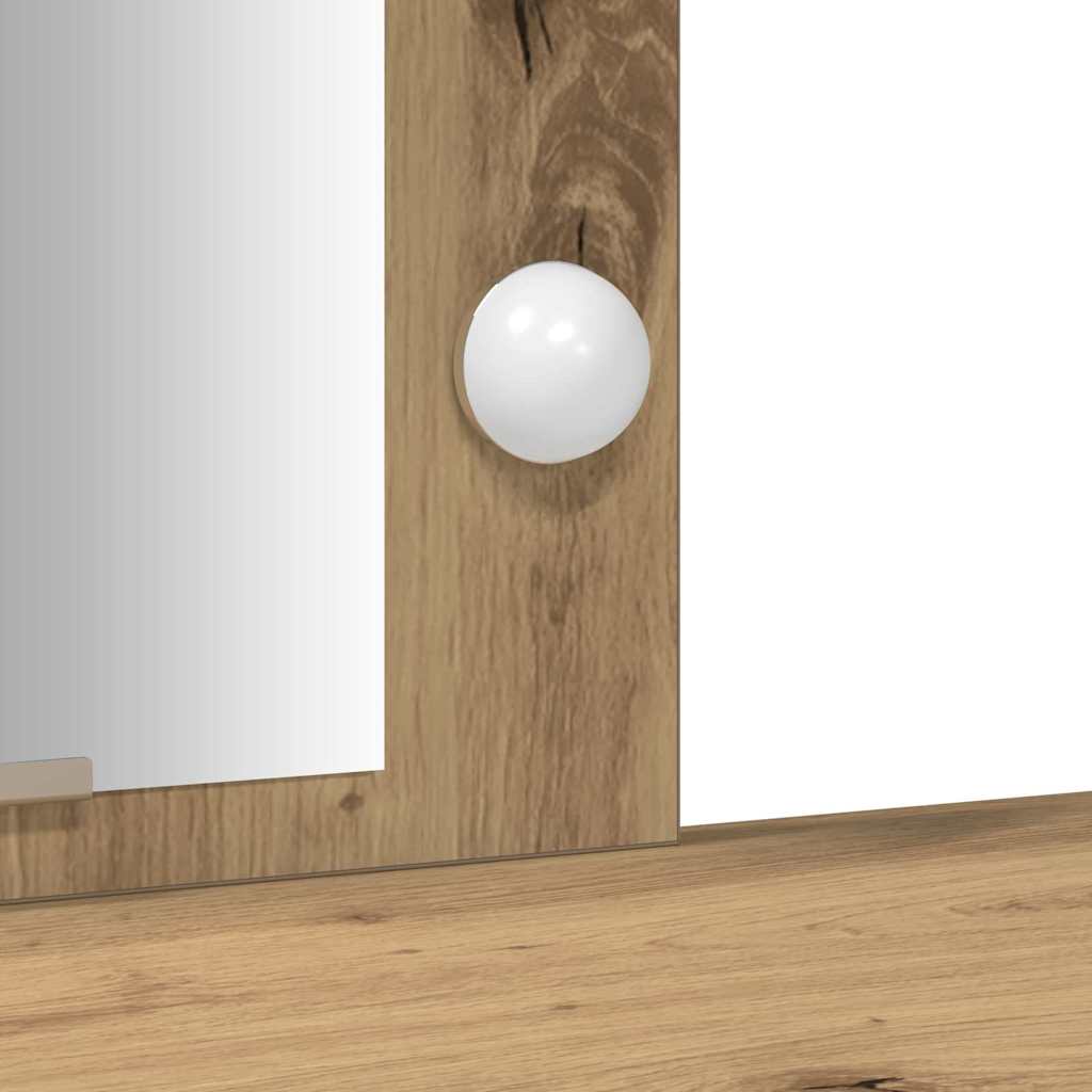 Öltözködőasztal Barna 102 x 33 x 135 cm Szerelt Fa