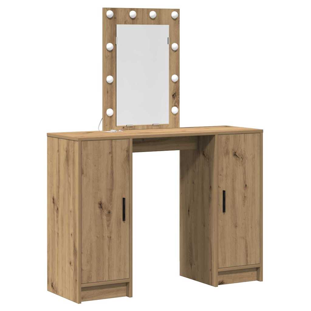 Öltözködőasztal Barna 102 x 33 x 135 cm Szerelt Fa