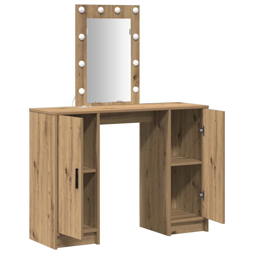 Öltözködőasztal Barna 102 x 33 x 135 cm Szerelt Fa