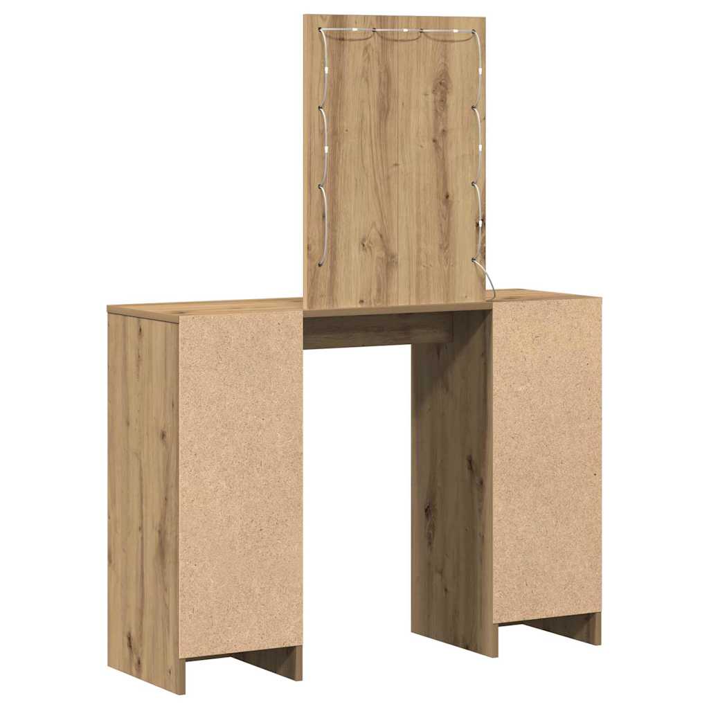 Öltözködőasztal Barna 102 x 33 x 135 cm Szerelt Fa