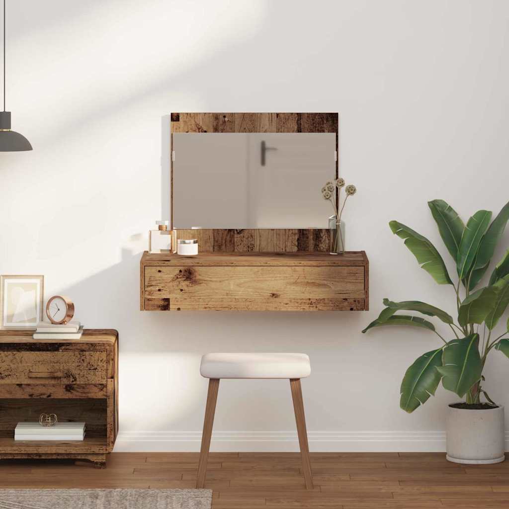 Öltözködőasztal Barna 83 x 40 x 70 cm Szerelt Fa