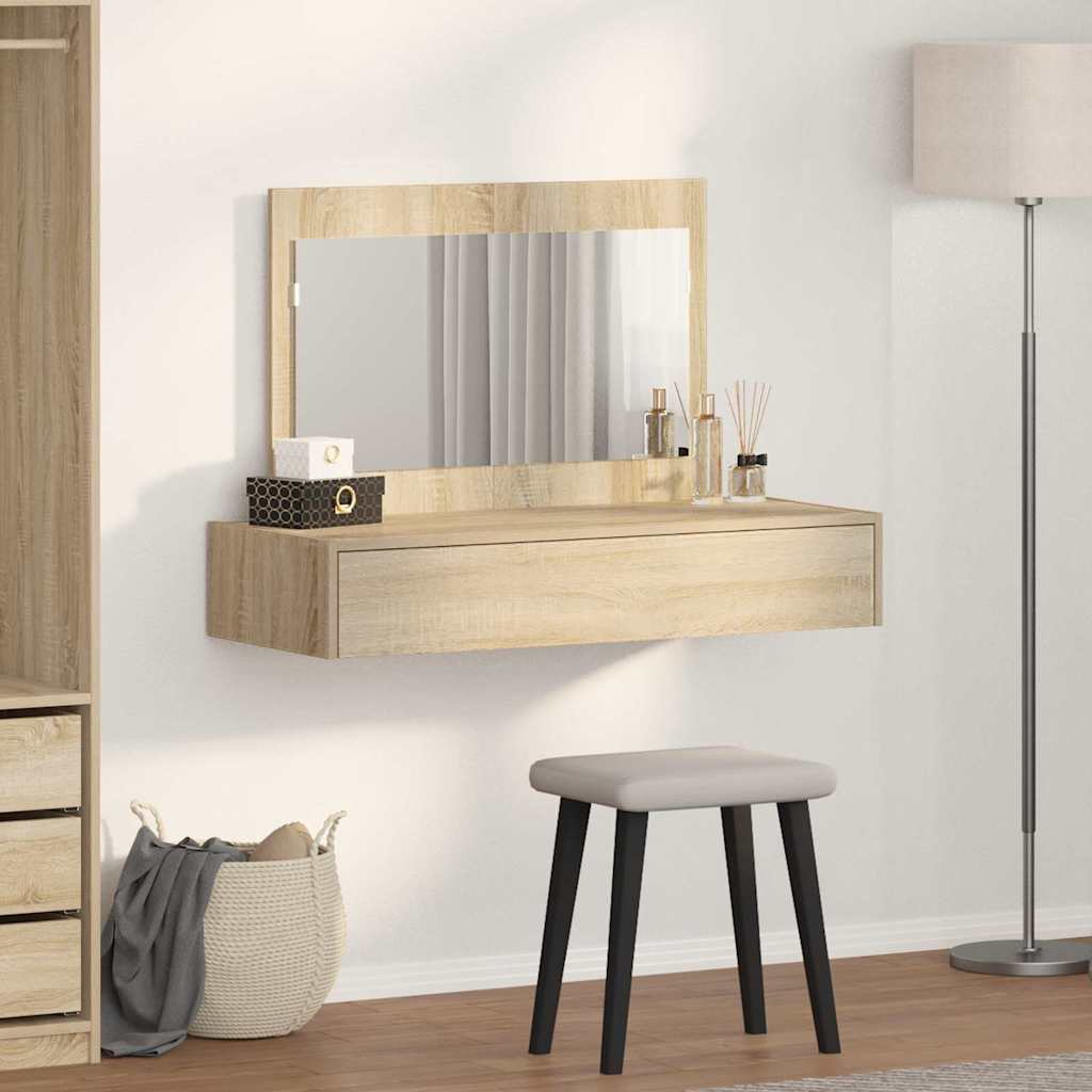 Öltözködőasztal Barna 100 x 40 x 70 cm Szerelt Fa