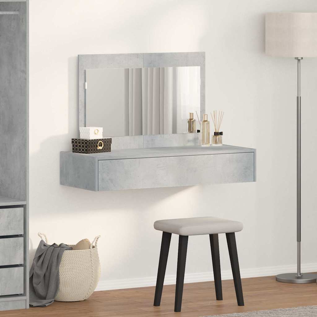 Öltözködőasztal Szürke 100 x 40 x 70 cm Szerelt Fa