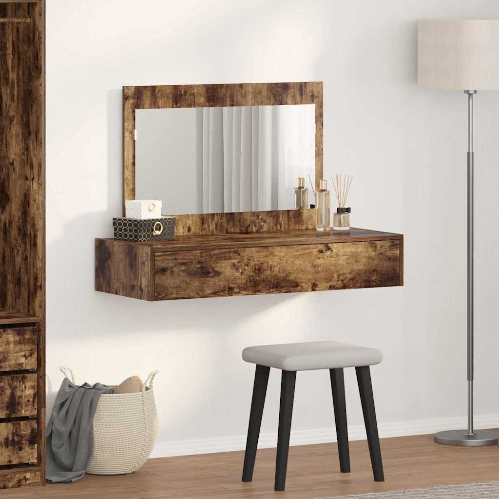 Öltözködőasztal Barna 100 x 40 x 70 cm Szerelt Fa