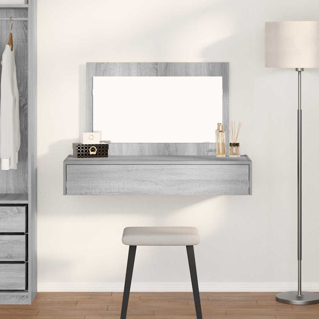 Öltözködőasztal Szürke 100 x 40 x 70 cm Szerelt Fa
