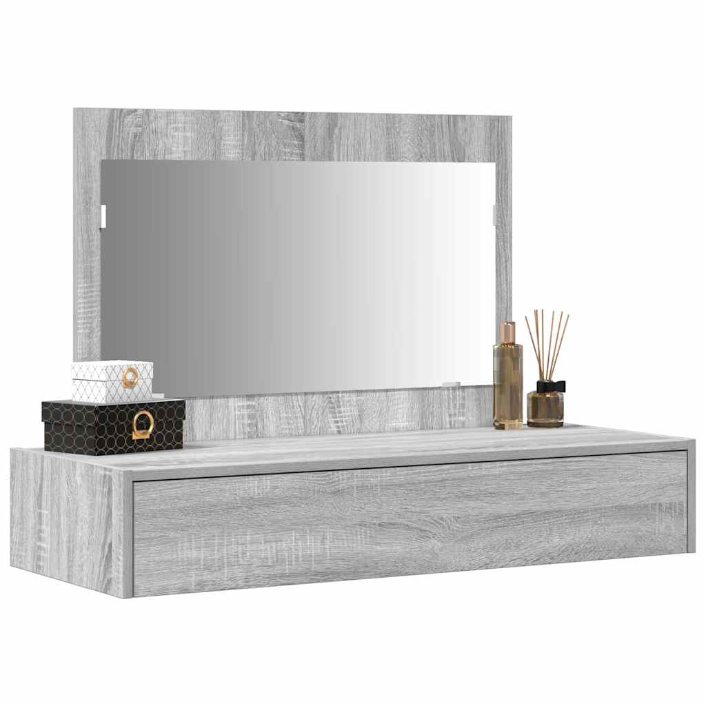 Öltözködőasztal Szürke 100 x 40 x 70 cm Szerelt Fa