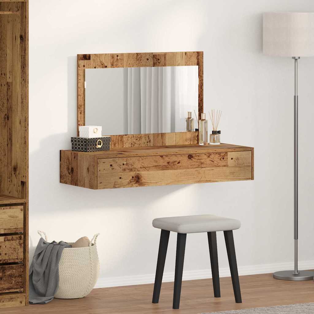 Öltözködőasztal Barna 100 x 40 x 70 cm Szerelt Fa