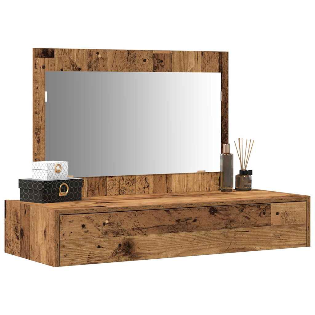 Öltözködőasztal Barna 100 x 40 x 70 cm Szerelt Fa