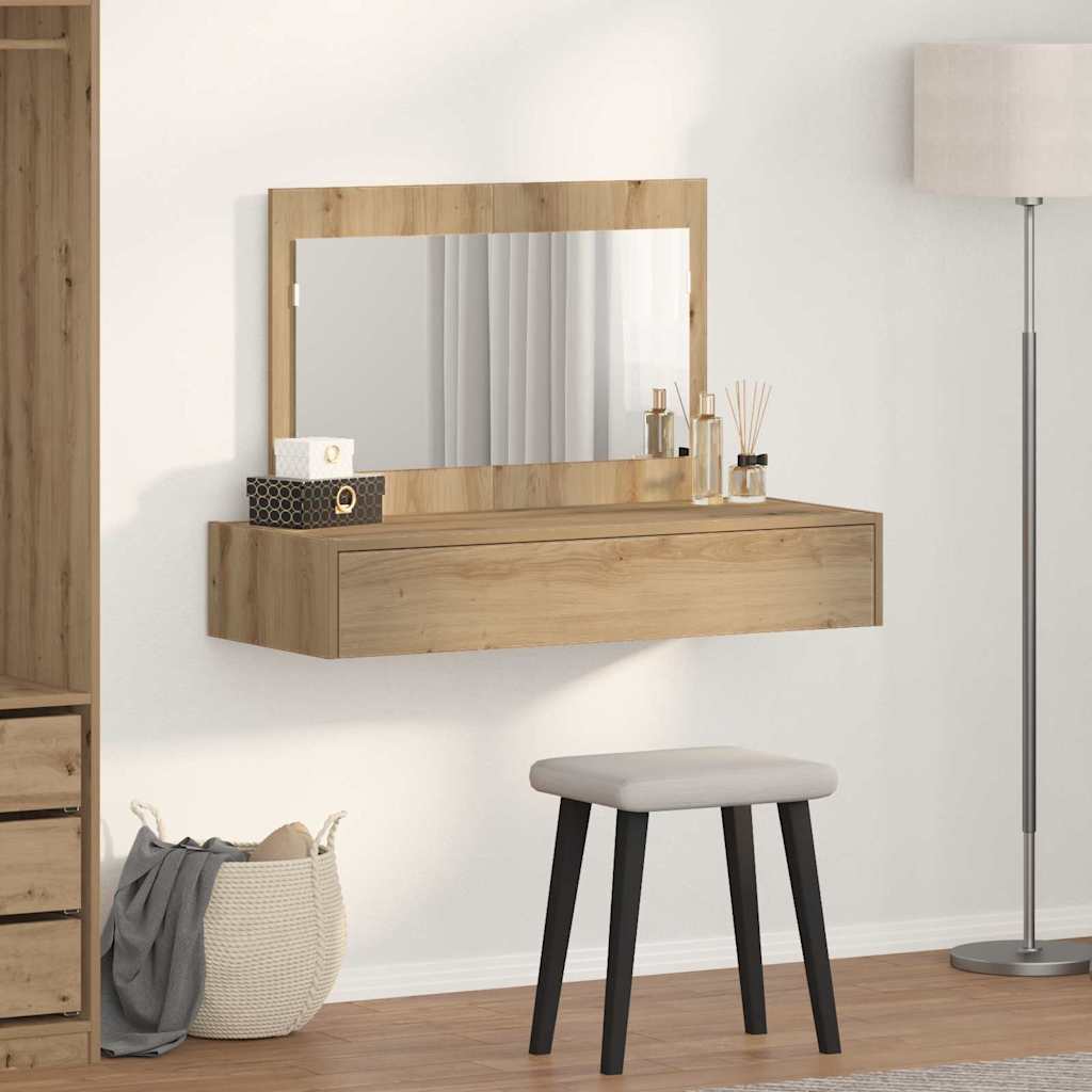 Öltözködőasztal Barna 100 x 40 x 70 cm Szerelt Fa