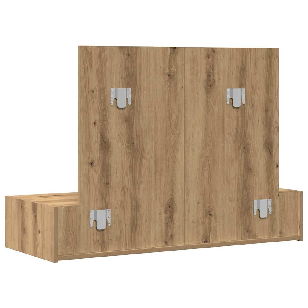 Öltözködőasztal Barna 100 x 40 x 70 cm Szerelt Fa