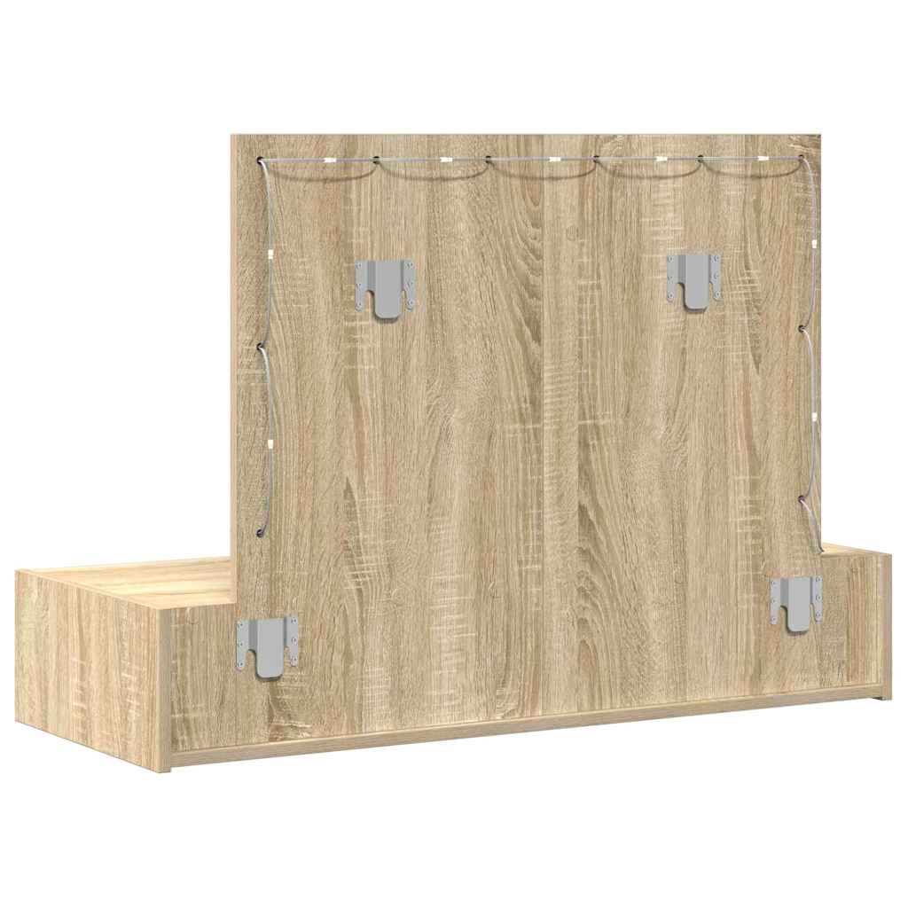 Öltözködőasztal Barna 100 x 40 x 70 cm Szerelt Fa