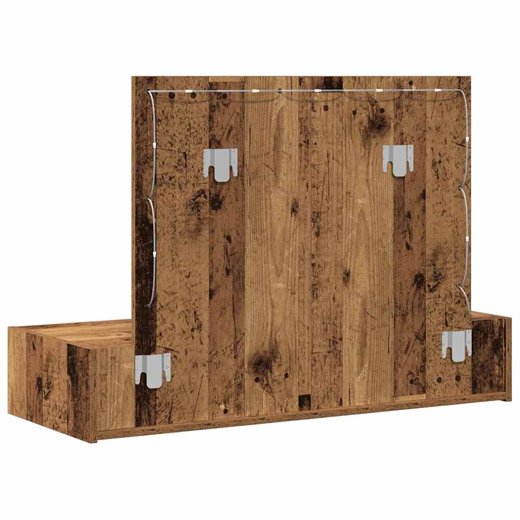 Öltözködőasztal Barna 100 x 40 x 70 cm Szerelt Fa