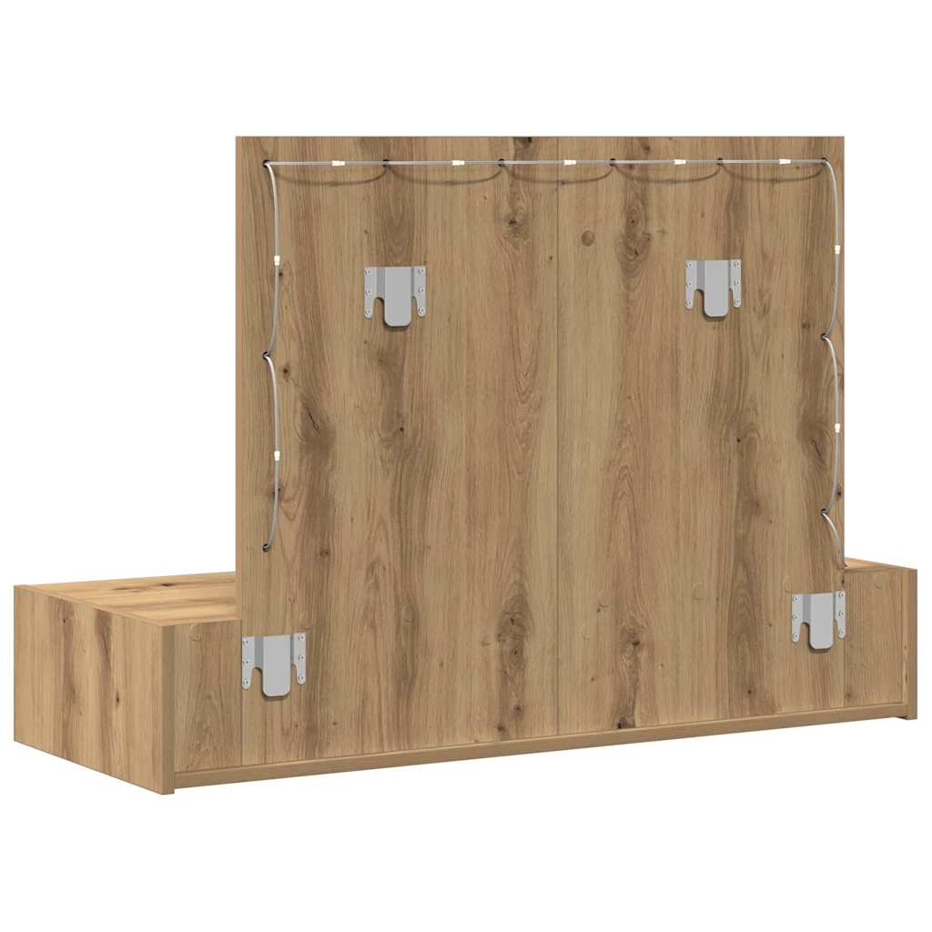 Öltözködőasztal Barna 100 x 40 x 70 cm Szerelt Fa