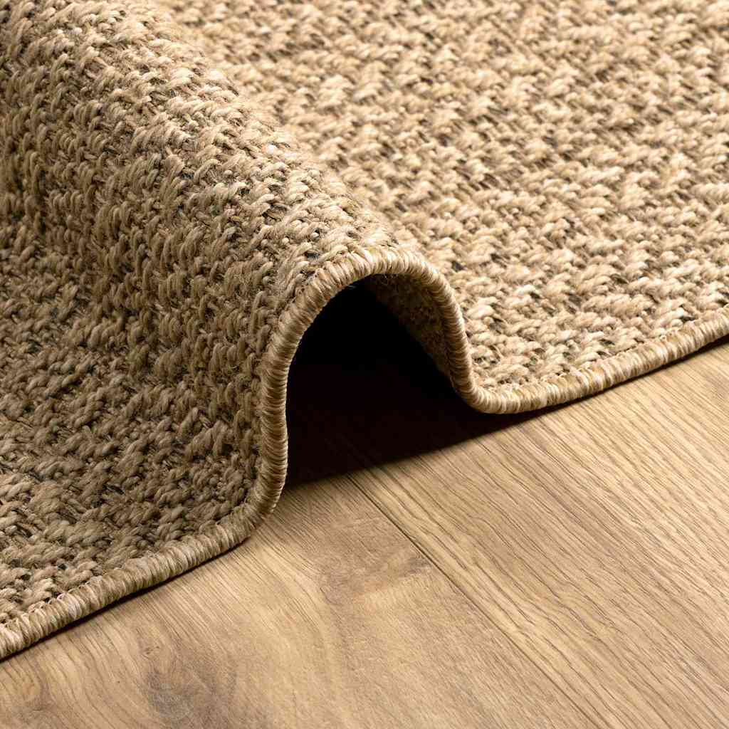 Szőnyeg ZIZUR Barna 200 x 140 cm Polipropilén