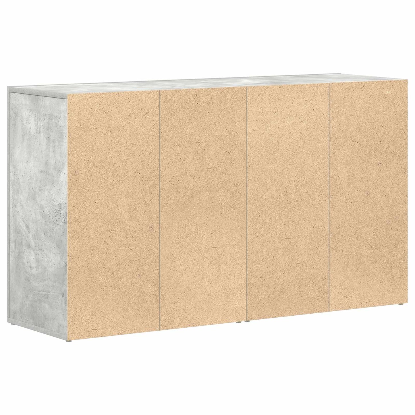 Széf Beton Szürke 120 x 36 x 69 cm Szerelt Fa