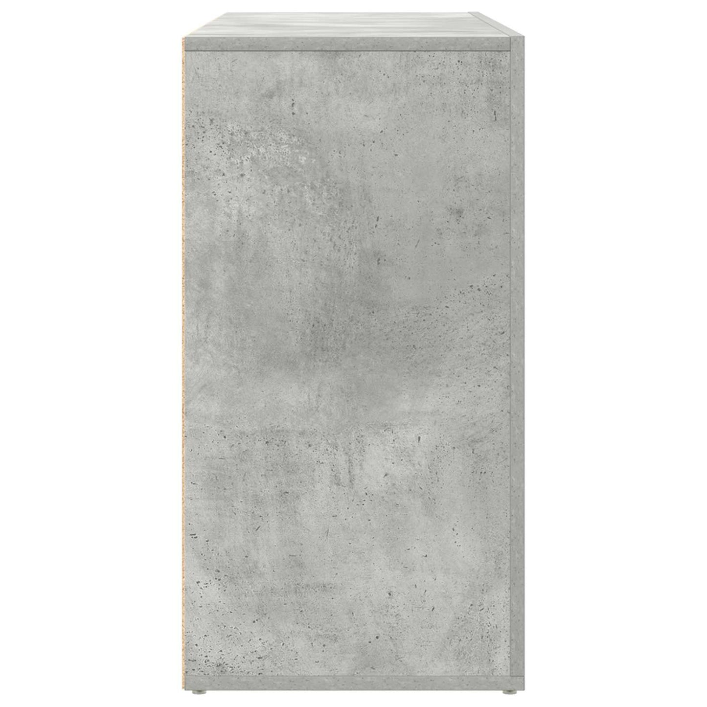 Széf Beton Szürke 120 x 36 x 69 cm Szerelt Fa