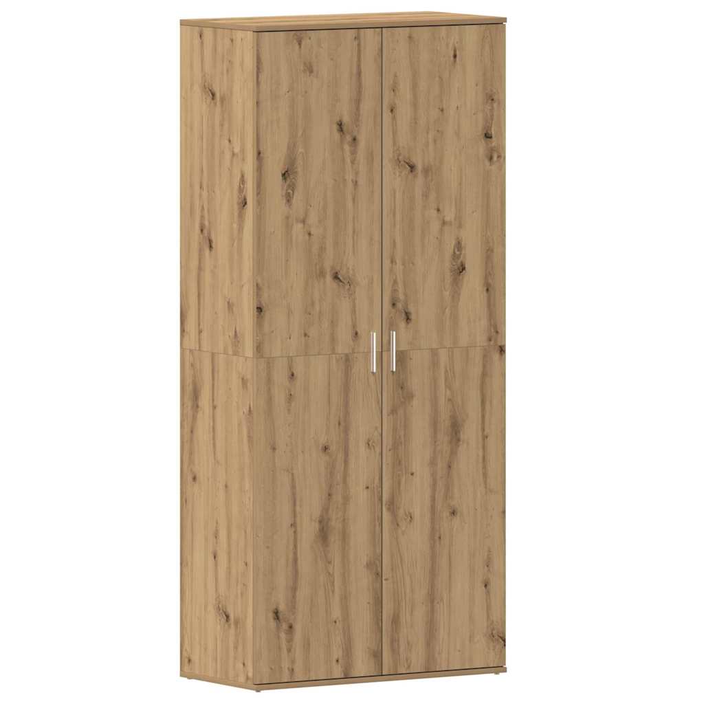 Cipőszekrény 80 x 39 x 178 cm Szerelt Fa Artisan tölgy