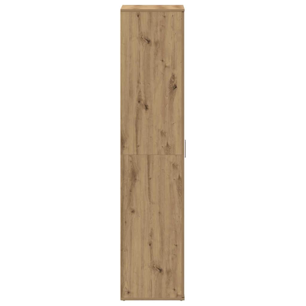 Cipőszekrény 80 x 39 x 178 cm Szerelt Fa Artisan tölgy
