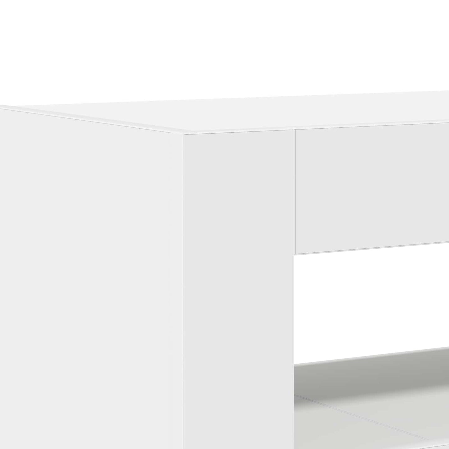 Széf Fehér 116 x 30 x 75 cm Szerelt Fa