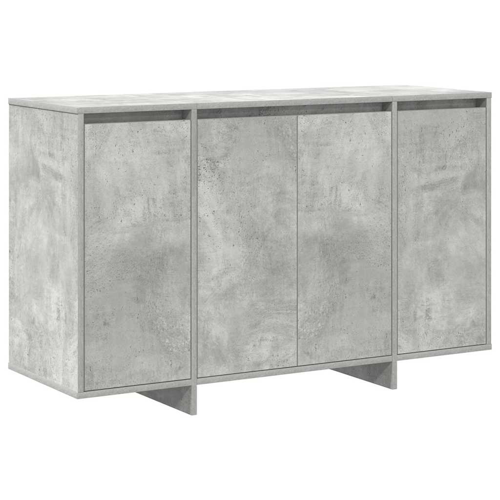 Széf Beton szürke 120 x 41 x 75 cm Faanyag