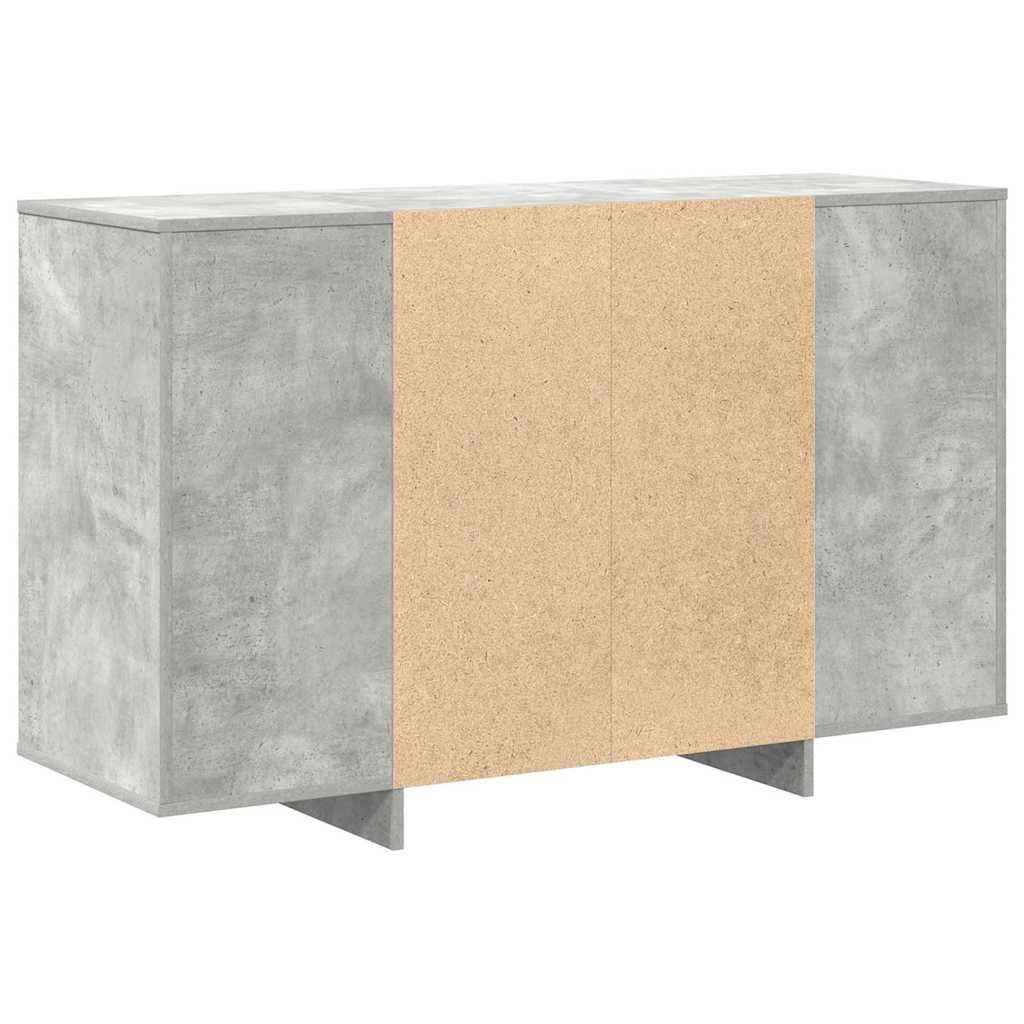 Széf Beton szürke 120 x 41 x 75 cm Faanyag