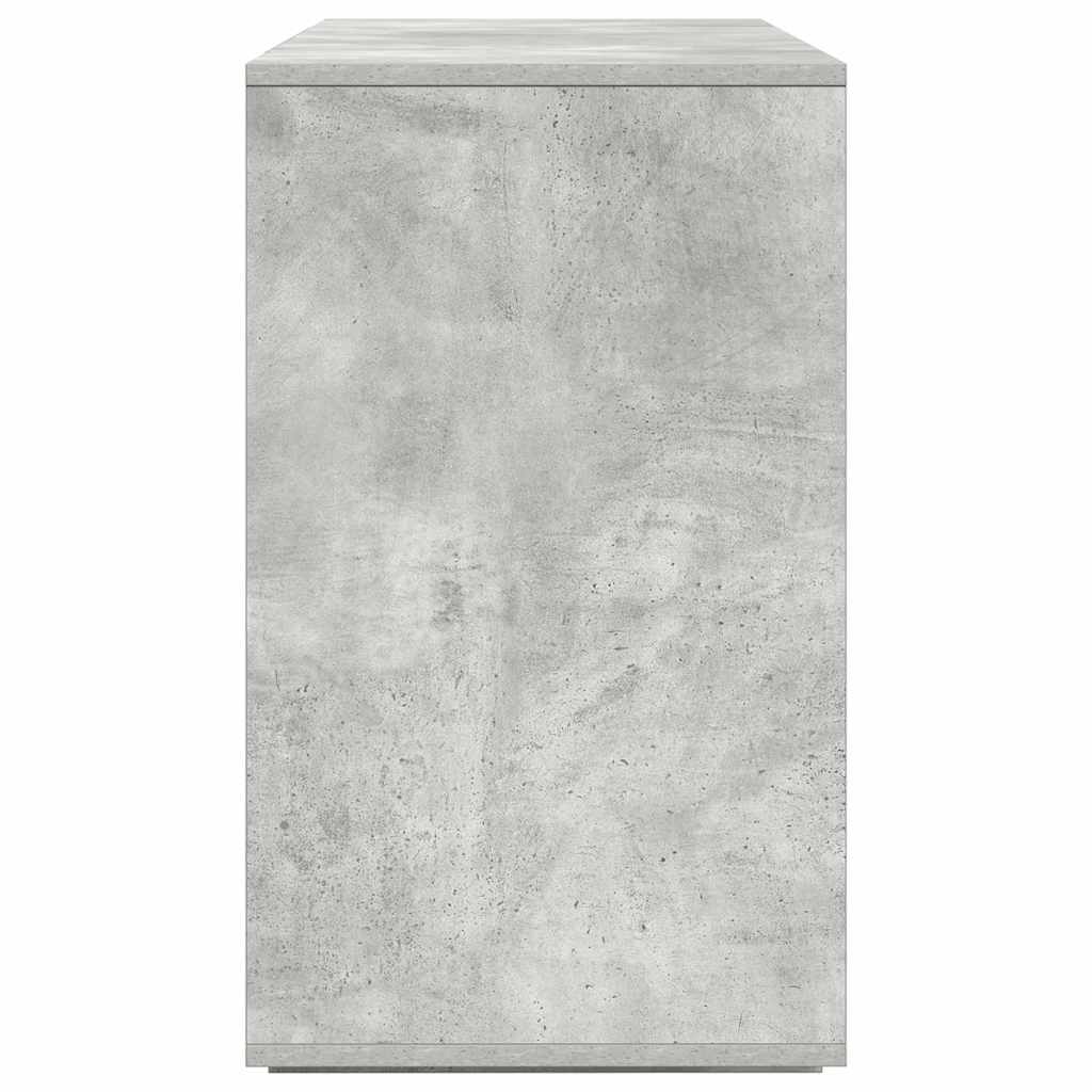 Széf Beton szürke 120 x 41 x 75 cm Faanyag