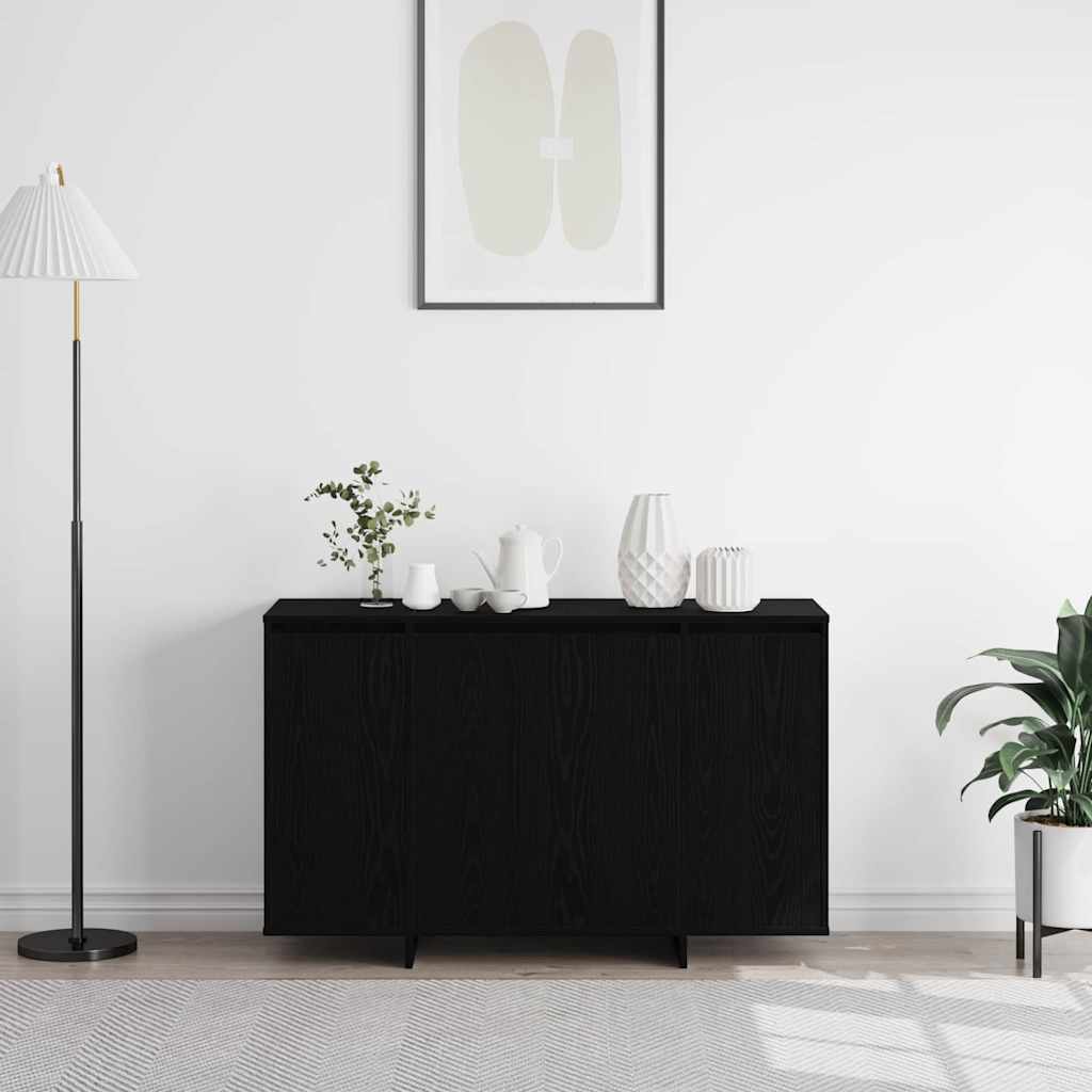 Széf Fekete tölgy 120 x 41 x 75 cm Szerelt Fa