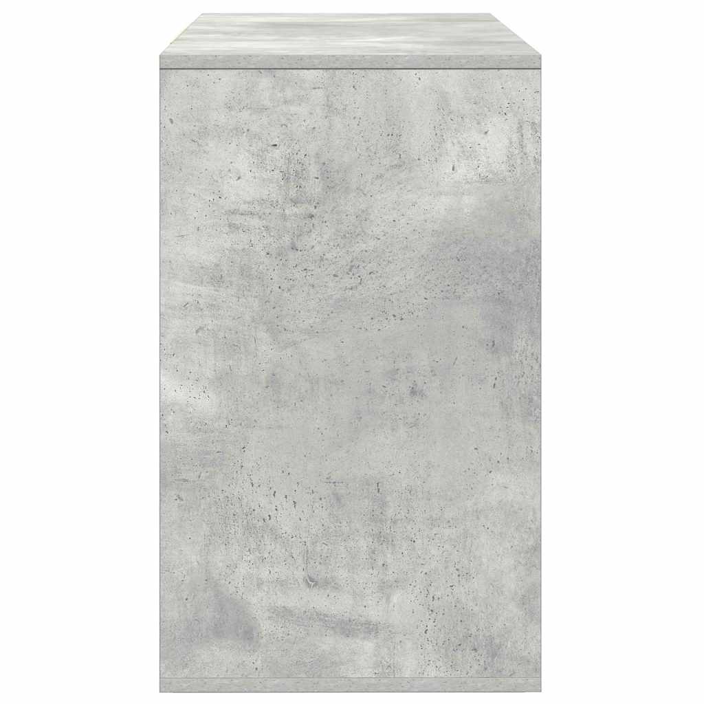 Széf fiókkal Beton Szürke 120 x 41 x 75 cm Faanyag