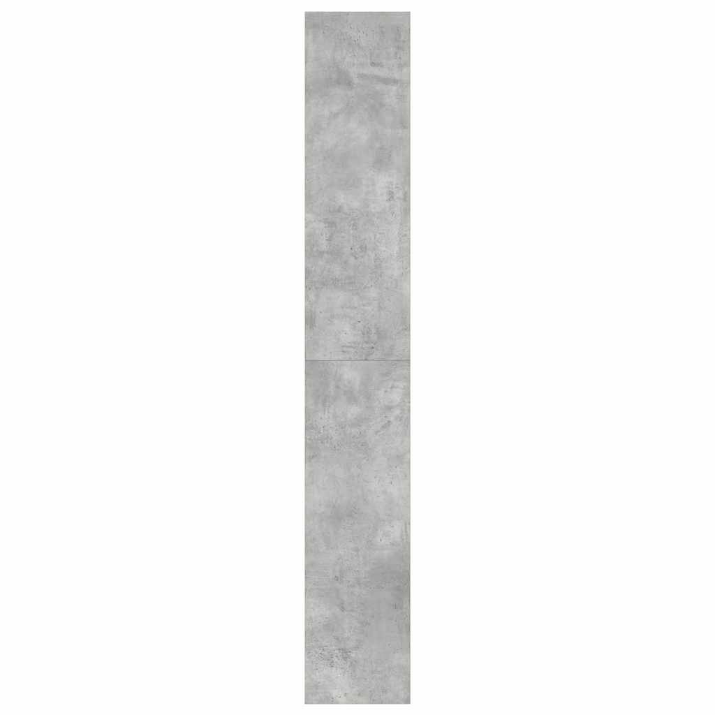 Könyvespolc Beton Szürke 100 x 30 x 198 cm Faanyag