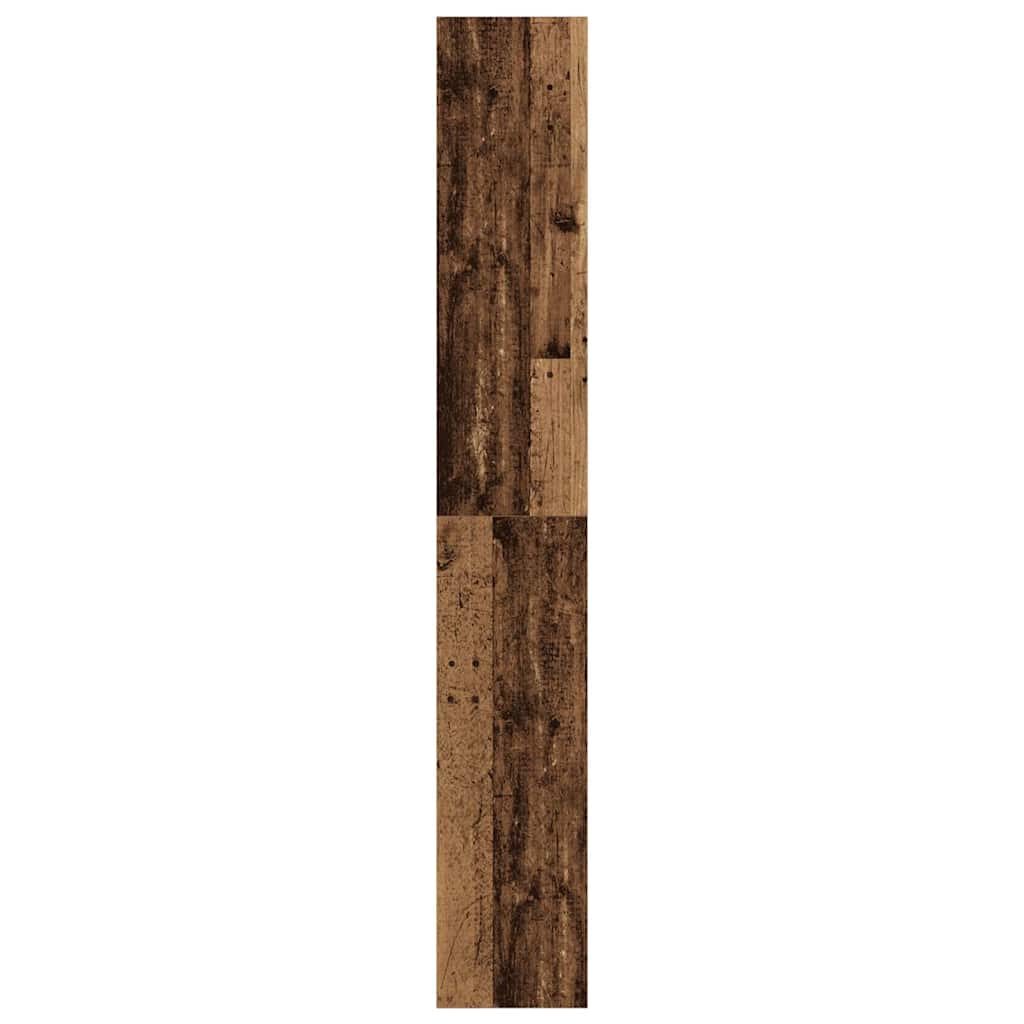 Könyvespolc 6 szintes 100 x 30 x 198 cm Szerelt Fa Hulladékfa