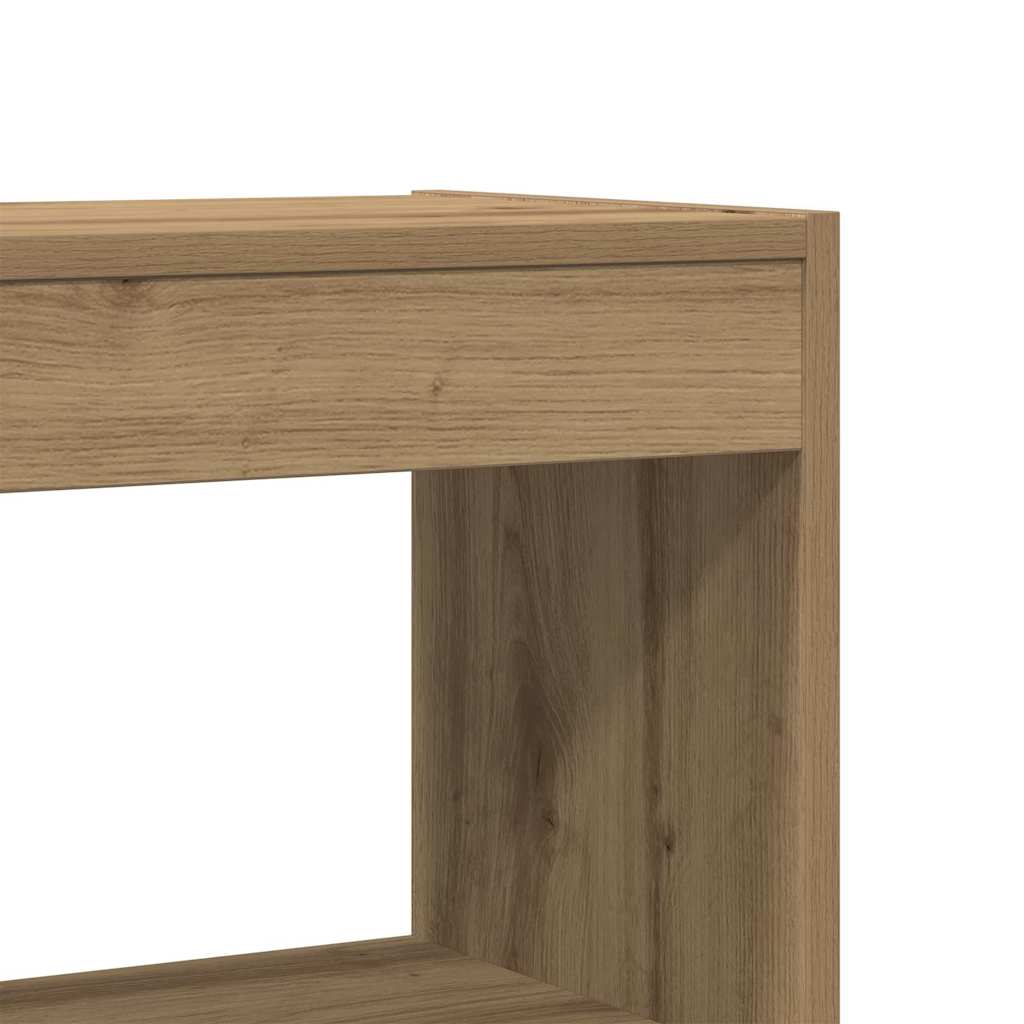 Könyvespolc 6 szintes 100 x 30 x 198 cm Szerelt Fa