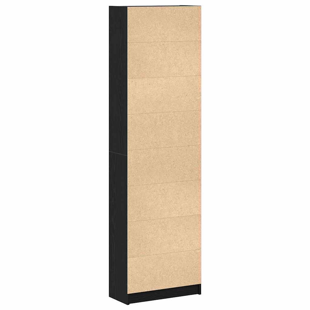 Ruhásszekrény Fekete tölgy 55 x 25 x 189 cm Szerelt Fa