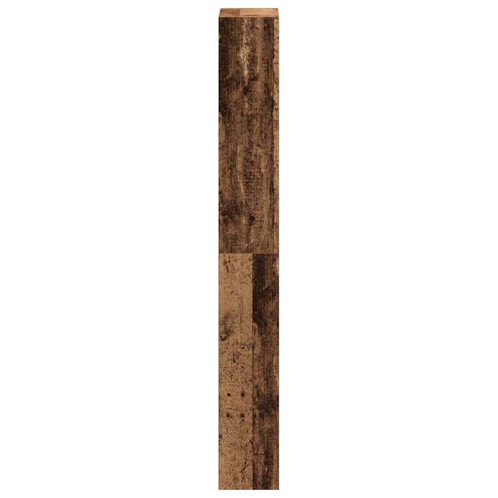 Cipőszekrény 80 x 21 x 163,5 cm Szerelt Fa Öreg fa