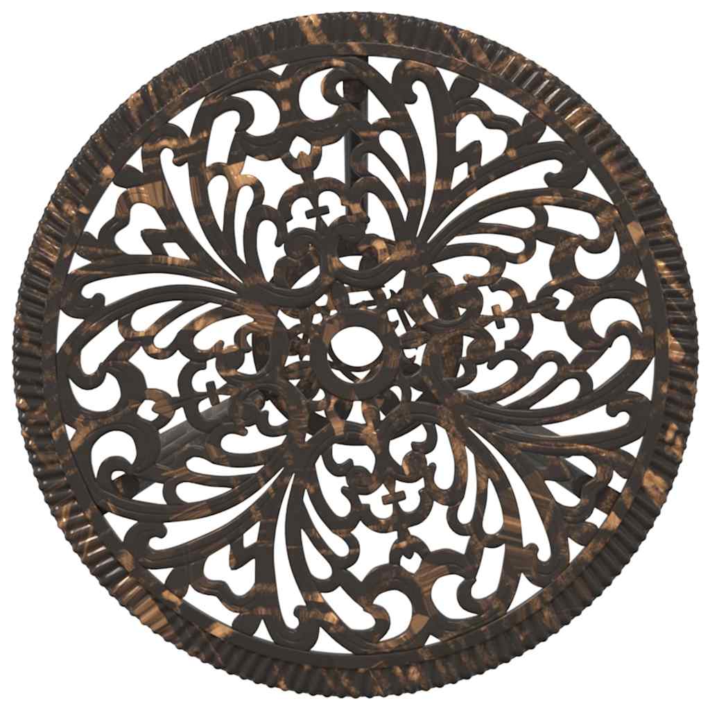 Kert Bistro Készlet 3 db Bronz Alumínium