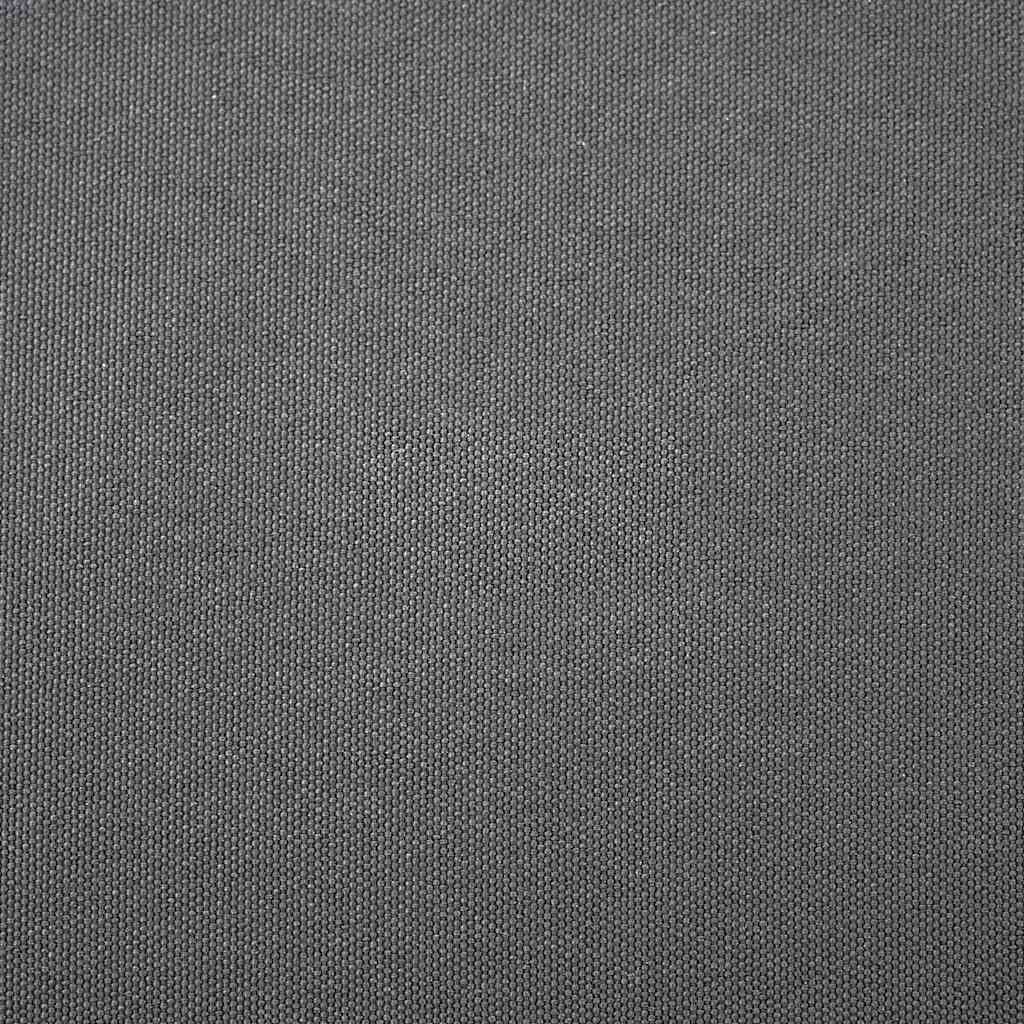 Kerti napernyő Antracit 370 x 197 x 239 cm Pamut és Alumínium