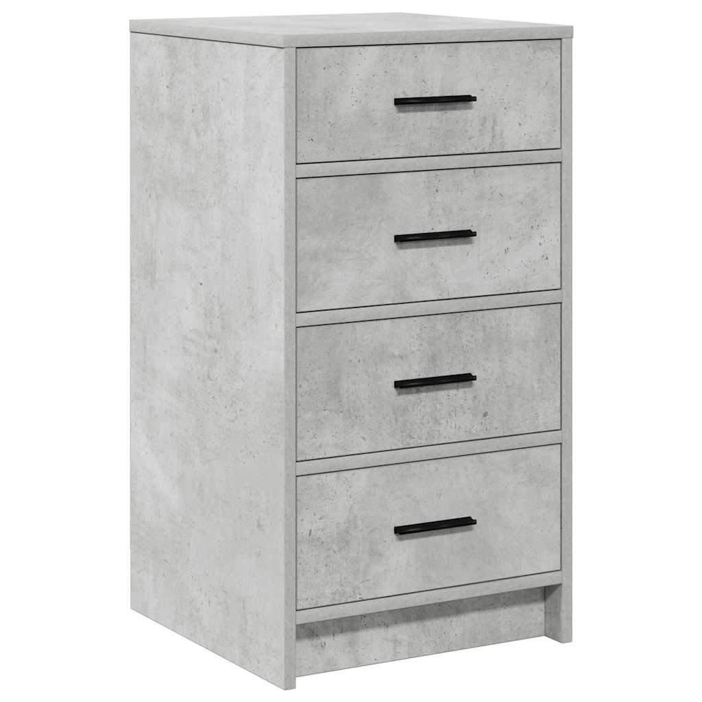 Öltözködőasztal 3 pcs Szürke 40 x 41 x 135 cm Szerelt Fa