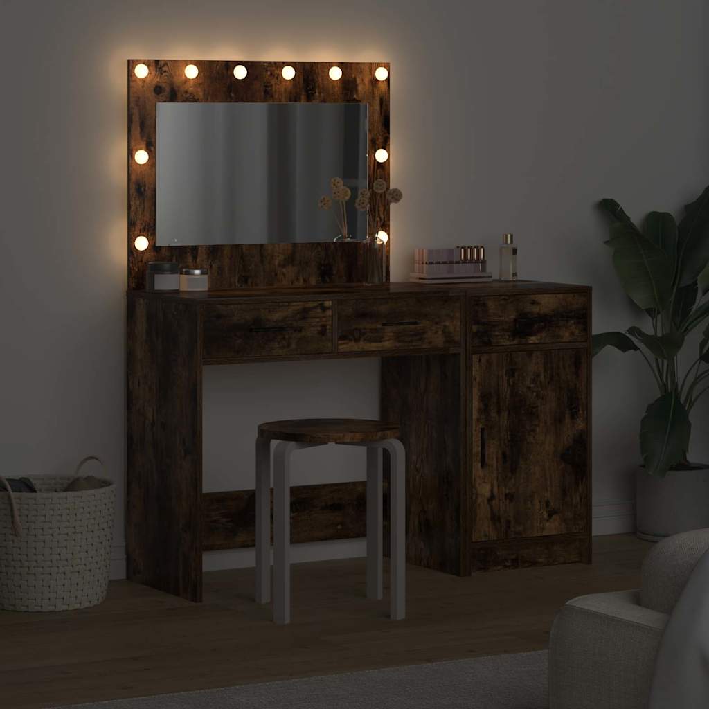 Öltözködőasztal 2 pcs Barna 40 x 41 x 75 cm Szerelt Fa