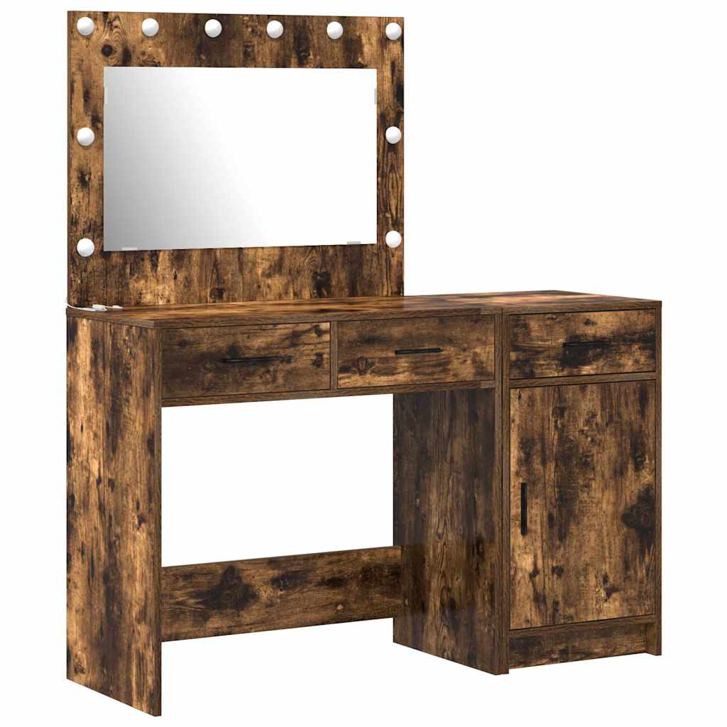 Öltözködőasztal 2 pcs Barna 40 x 41 x 75 cm Szerelt Fa