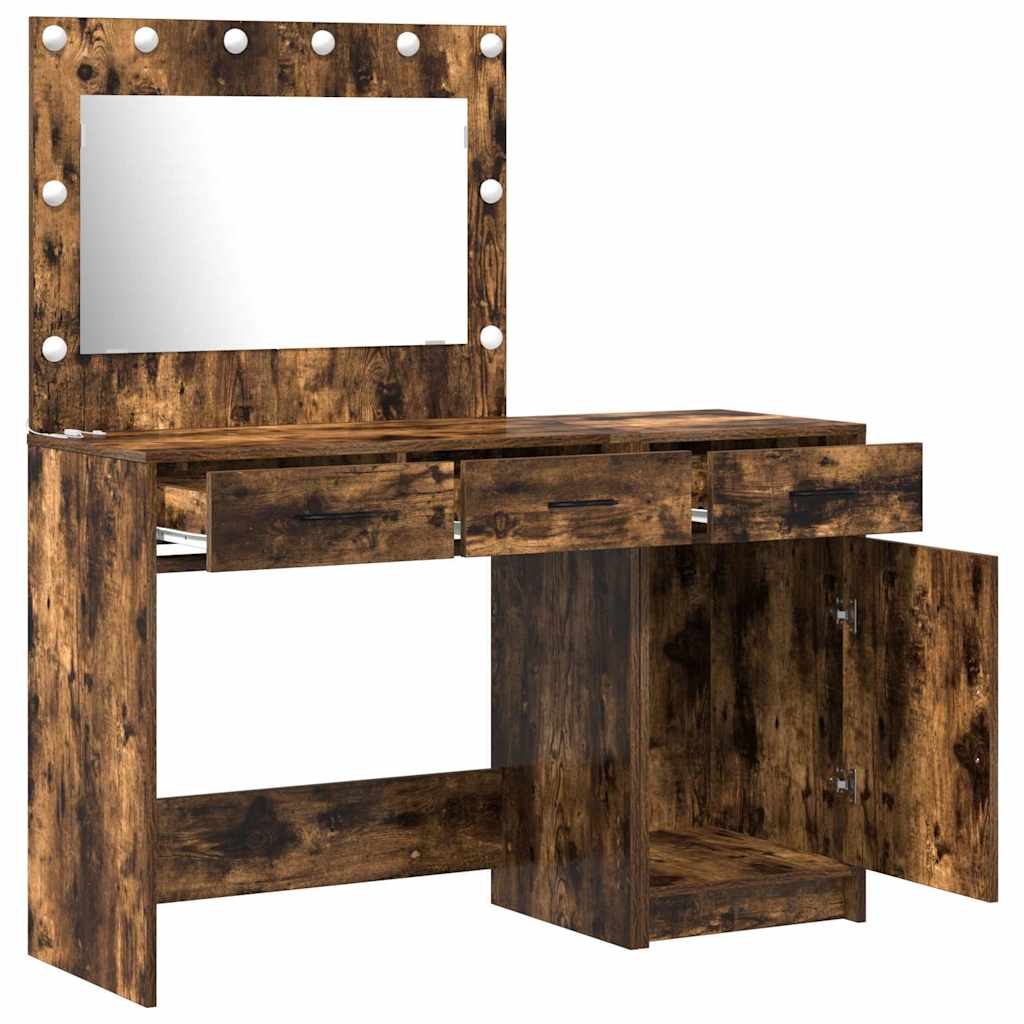 Öltözködőasztal 2 pcs Barna 40 x 41 x 75 cm Szerelt Fa