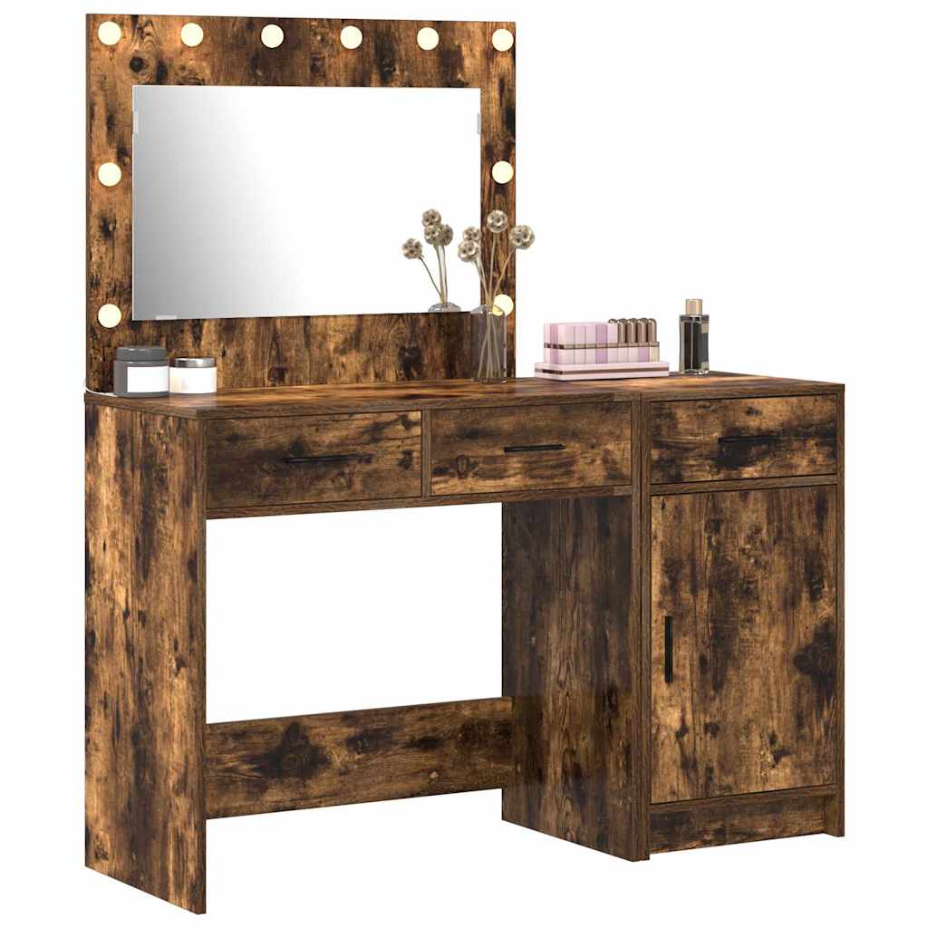 Öltözködőasztal 2 pcs Barna 40 x 41 x 75 cm Szerelt Fa