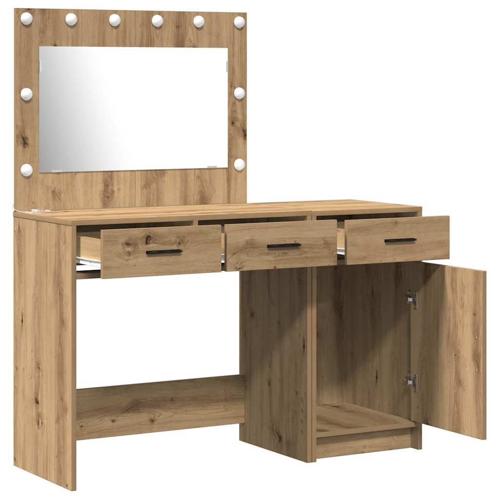 Öltözködőasztal 2 pcs Barna 40 x 41 x 75 cm Szerelt Fa