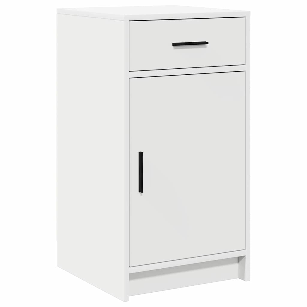Öltözködőasztal fiókkal 2 pcs Fehér 50 x 41 x 135 cm Faanyag