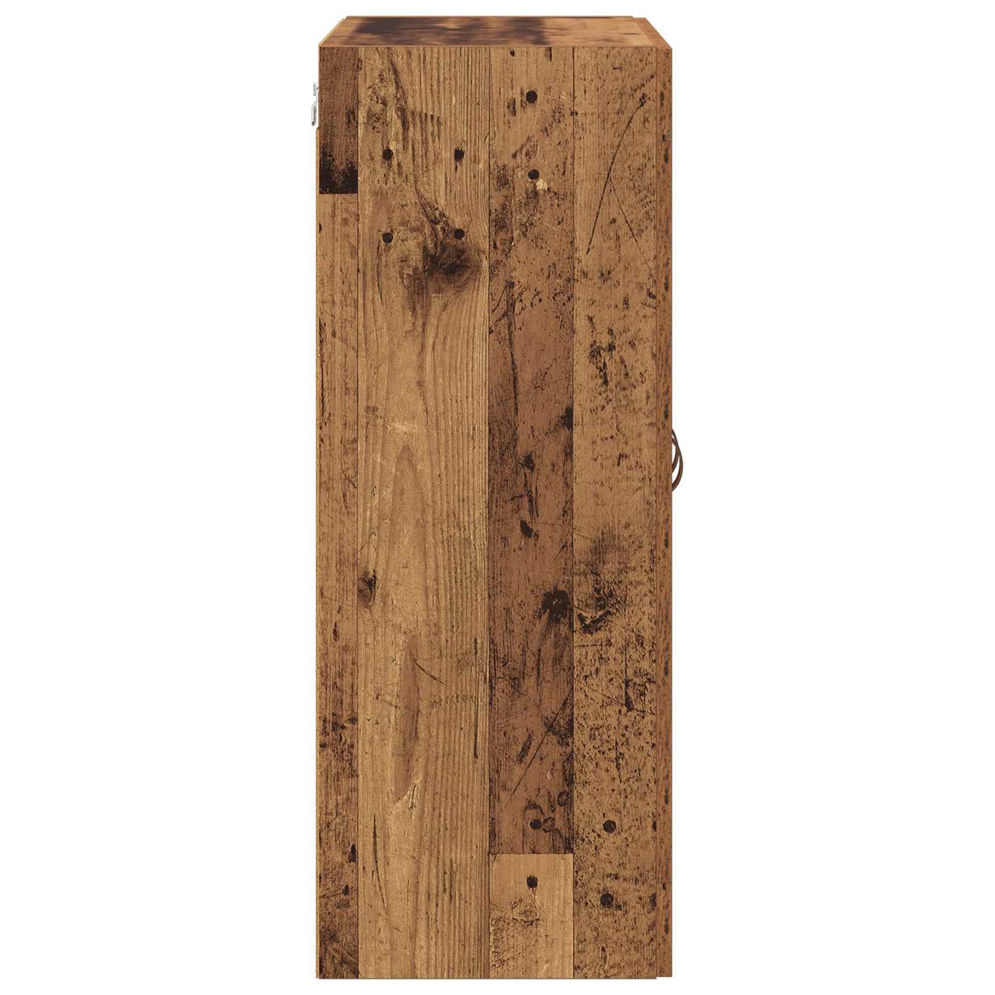 Fali Szekrények 2 db Öreg fa 69,5 x 34 x 90 cm Szerelt Fa