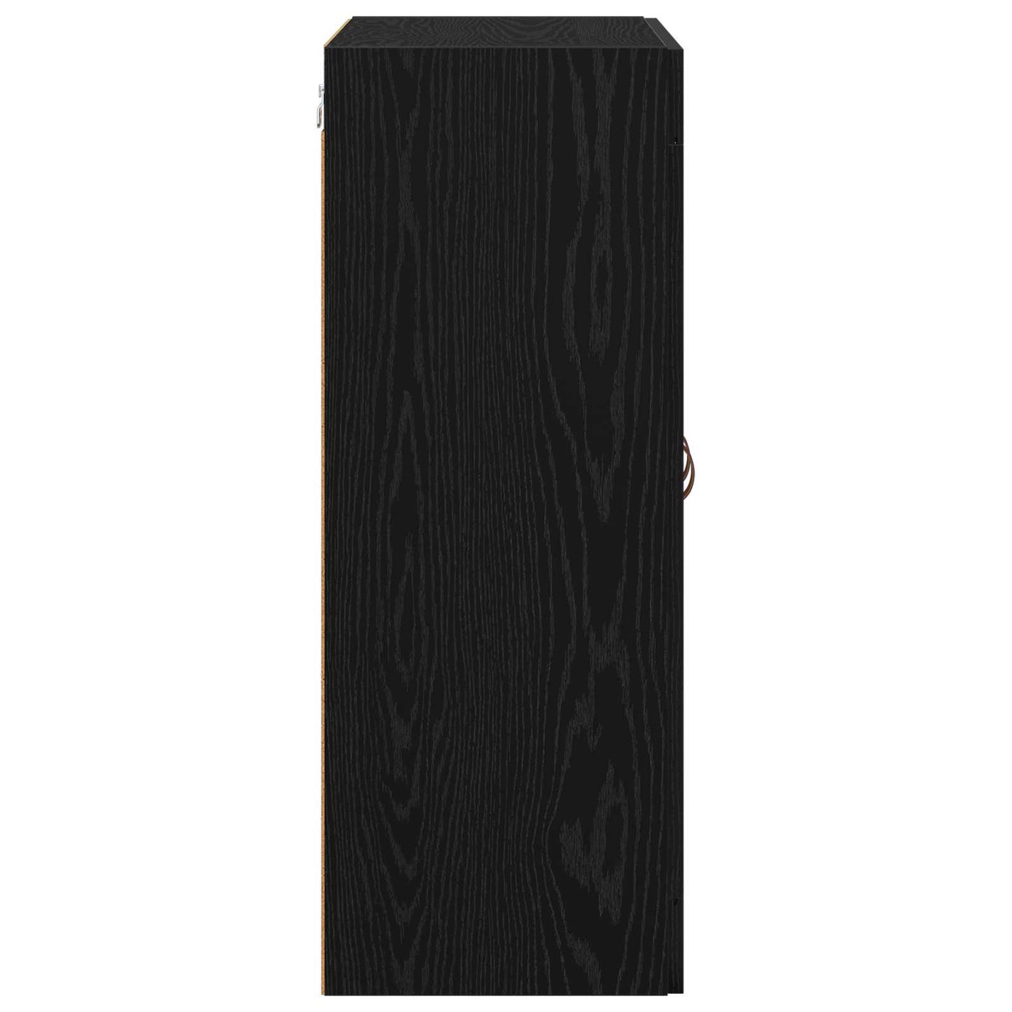 Fali Szekrények 2 db Fekete tölgy 69,5 x 34 x 90 cm Szerelt Fa