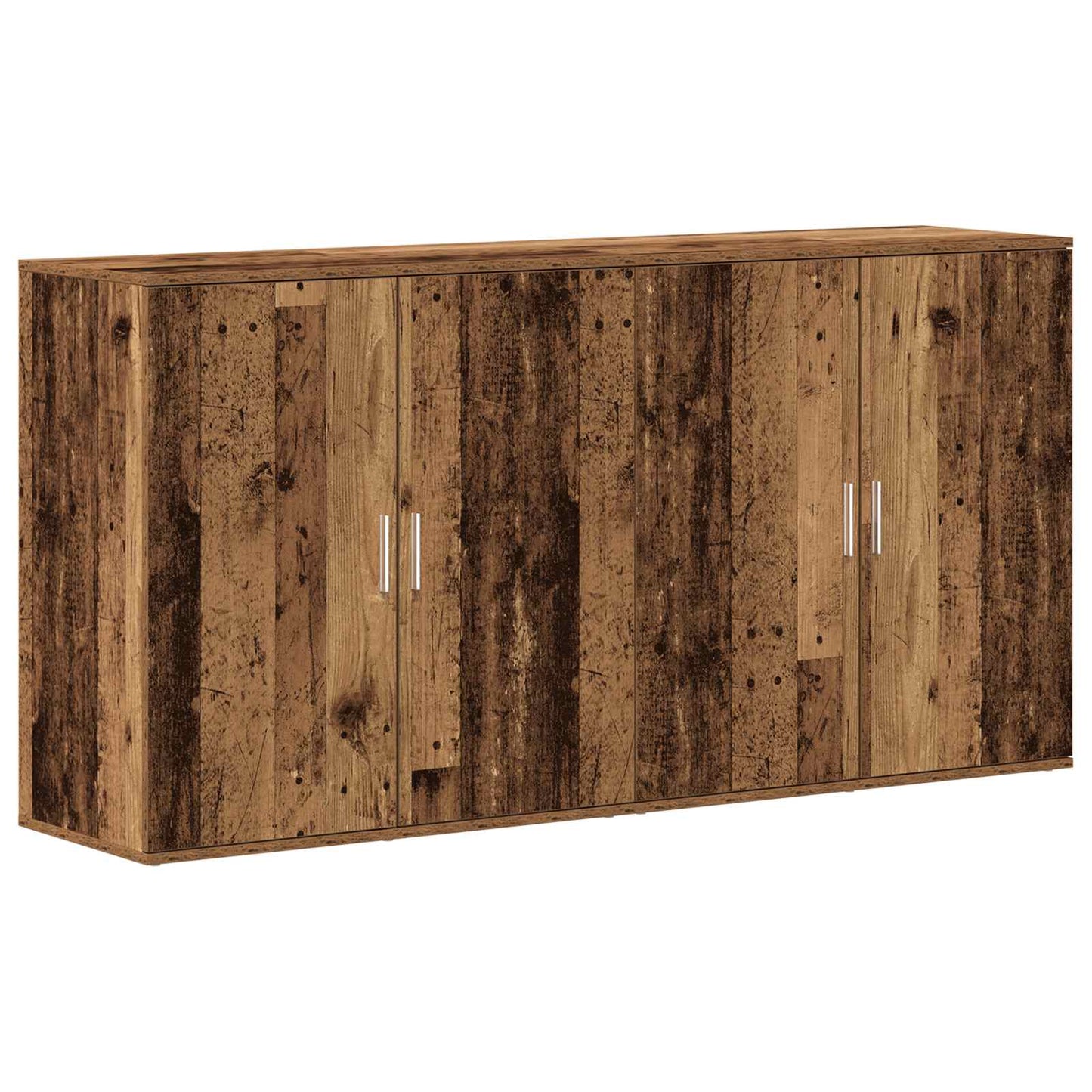 Széf 2 db Öreg fa 79 x 38 x 80 cm Szerelt Fa