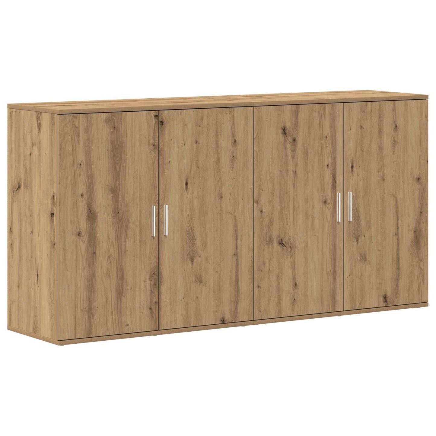Széf 2 db Artisan tölgy 79 x 38 x 80 cm Szerelt Fa